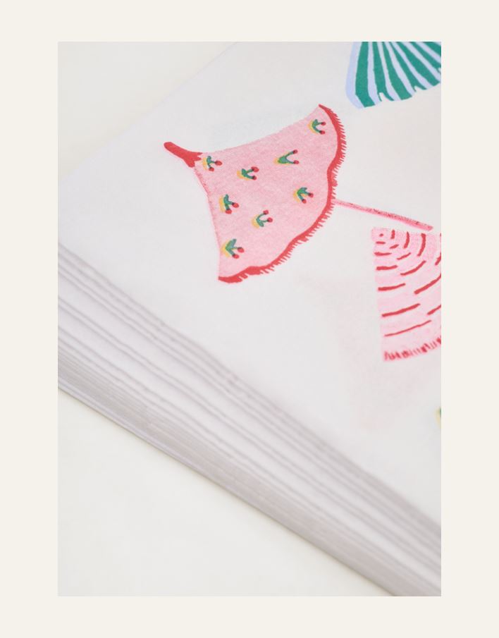 Papirservietter multi - 2