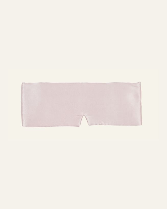 Sovemaske pudderrosa - 10x27 cm pudderrosa - 1