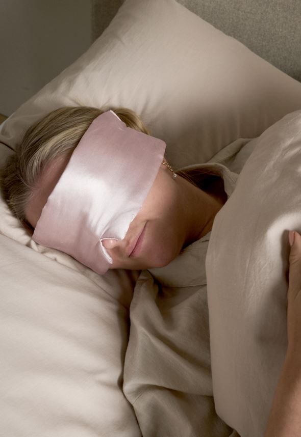 Sovemaske pudderrosa - 2