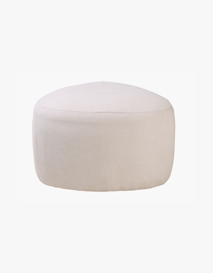 Puff krem - 65x65x38 cm krem - 1