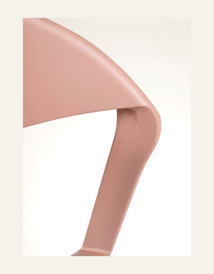 Hagestol lys terrakotta - 2