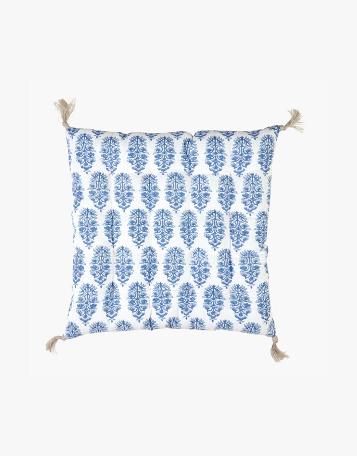 Sittepute blå - 45x45x5 cm blå - 1