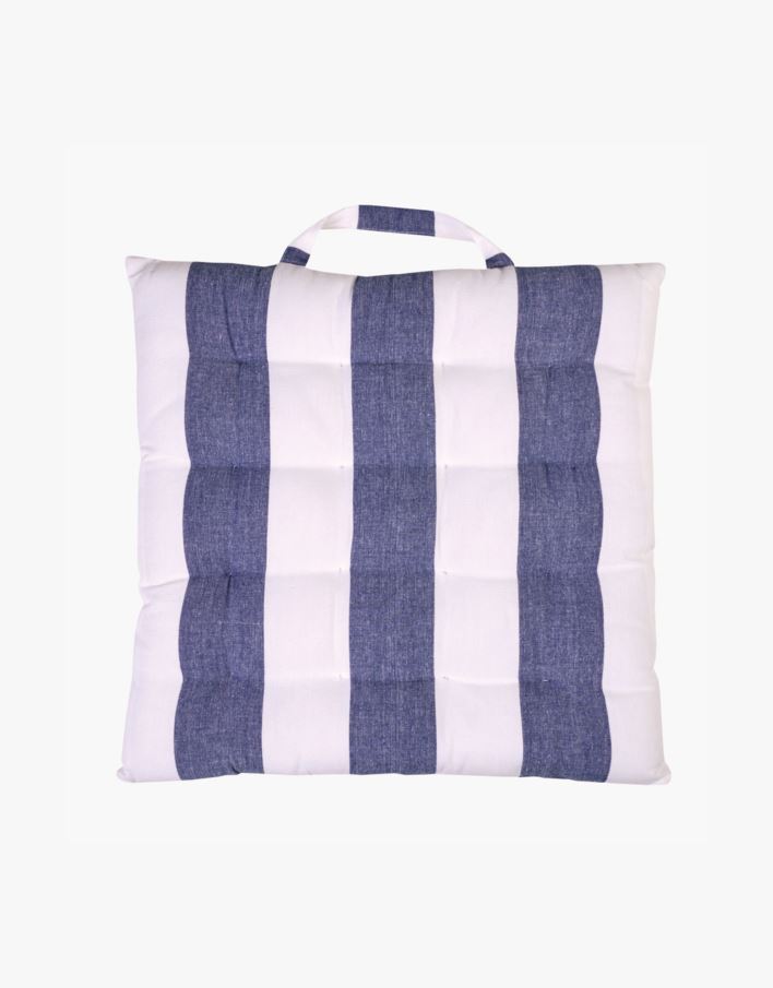 Sittepute marineblå - 50x50x5 cm marineblå - 1