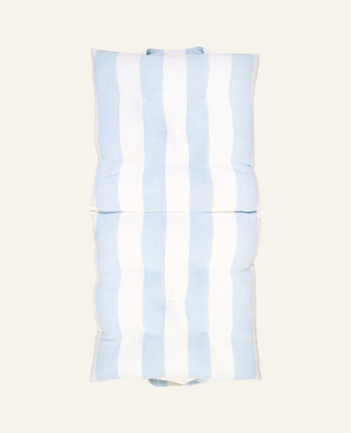 Foldbar sittepute himmelblå - 50x100x7 cm himmelblå - 1