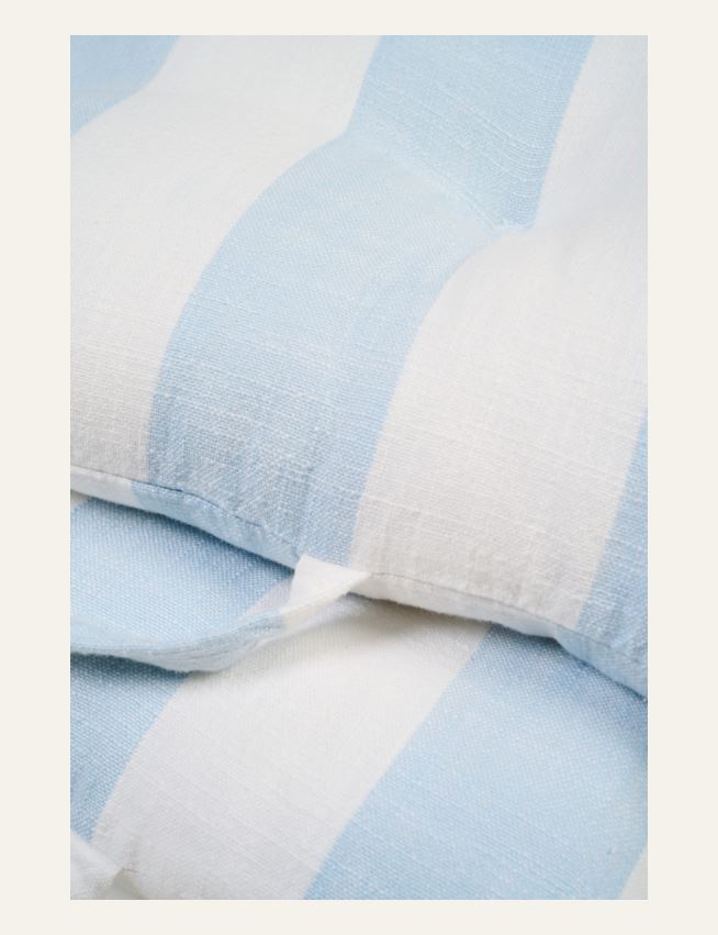 Foldbar sittepute himmelblå - 2