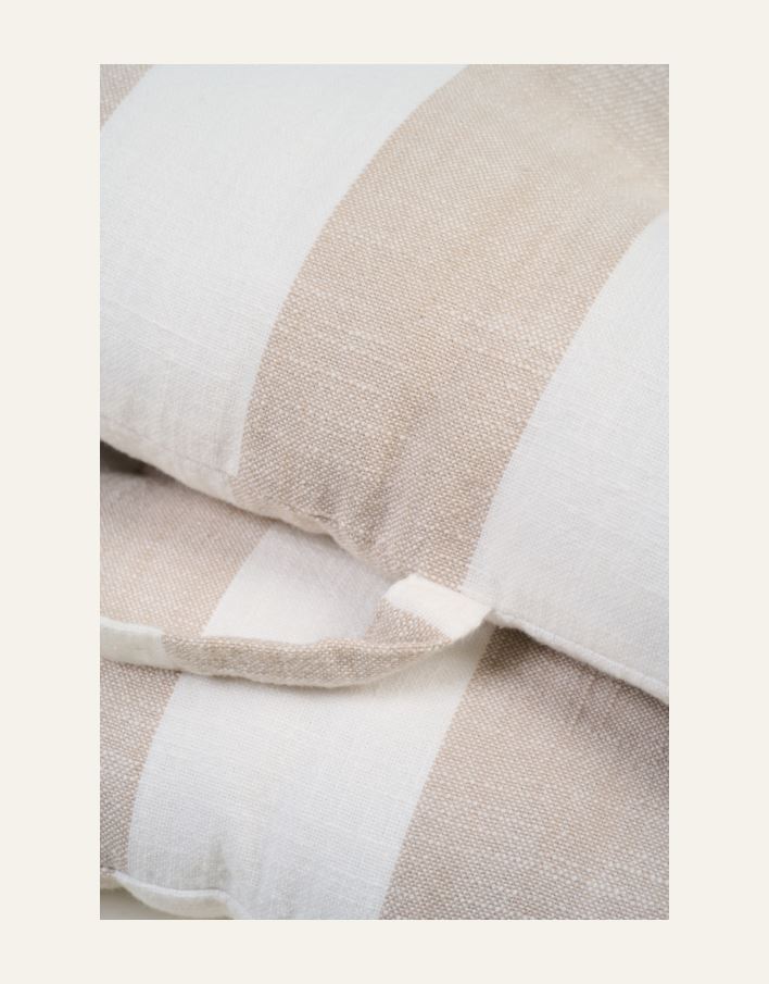 Foldbar sittepute beige - 2