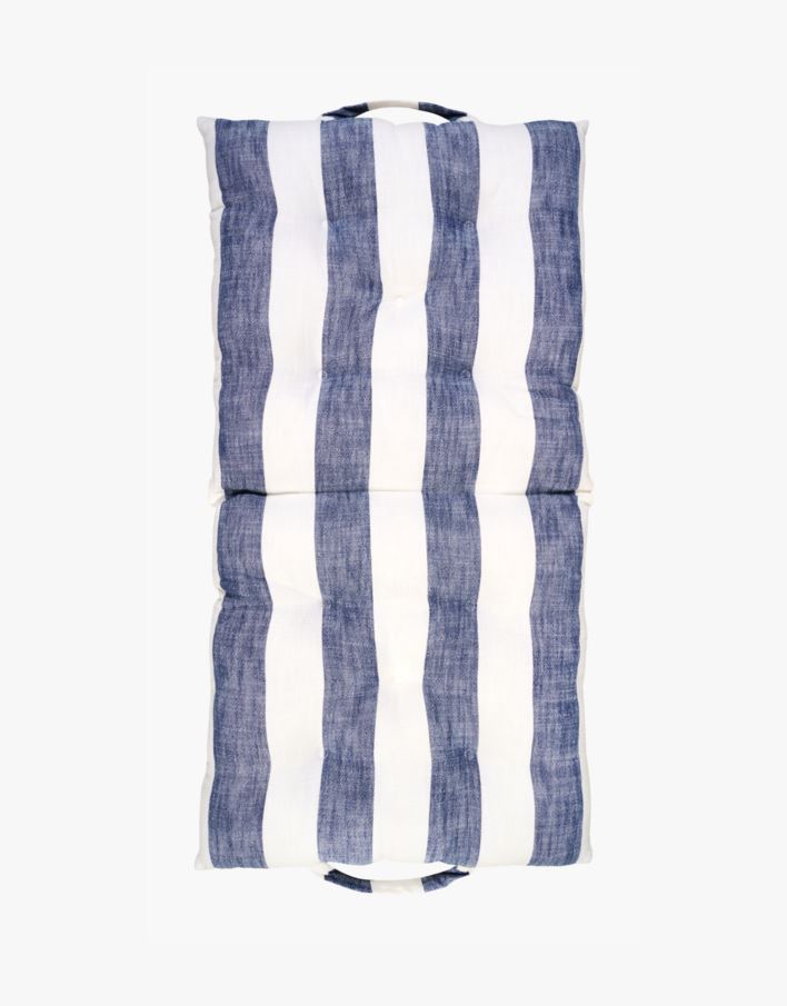 Foldbar sittepute marineblå - 50x100x7 cm marineblå - 1