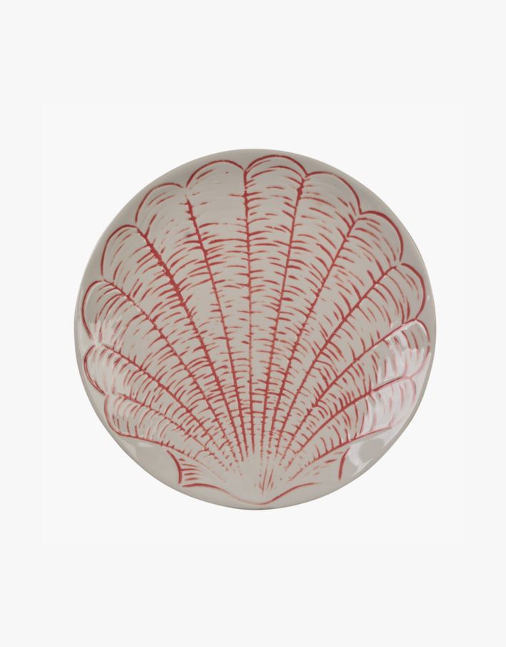 Tallerken korall - ø20 cm korall - 1