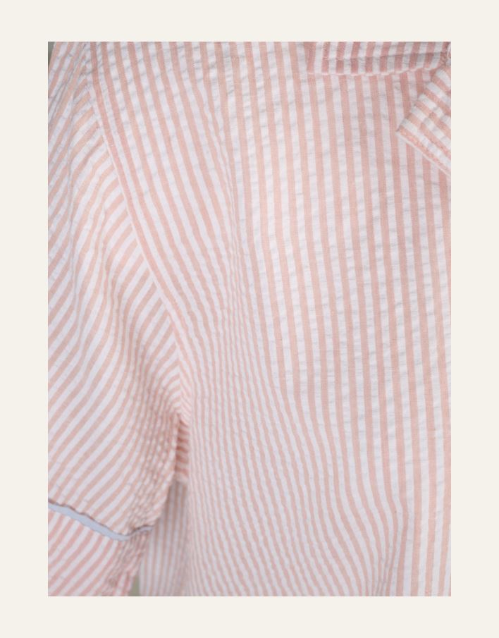 Pyjamasskjorte korall - 5