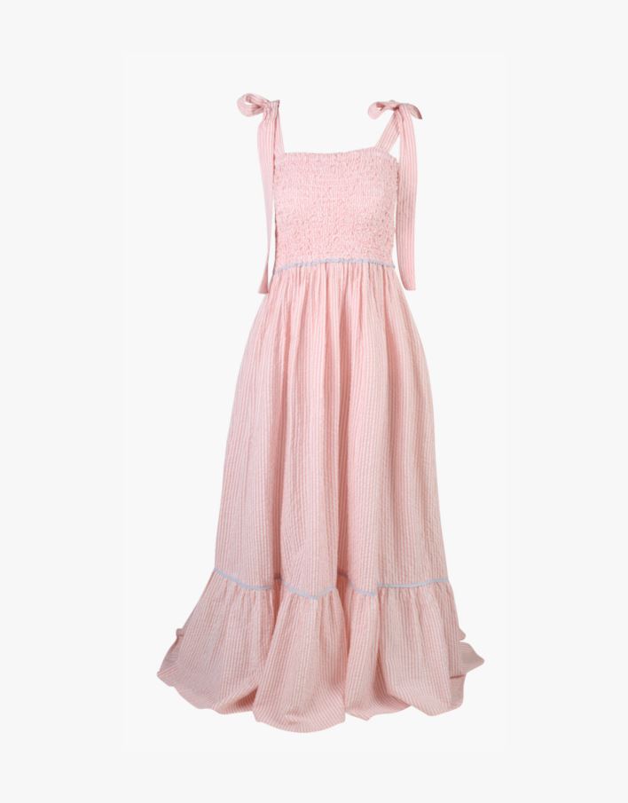 Kjole korall - one size korall - 1