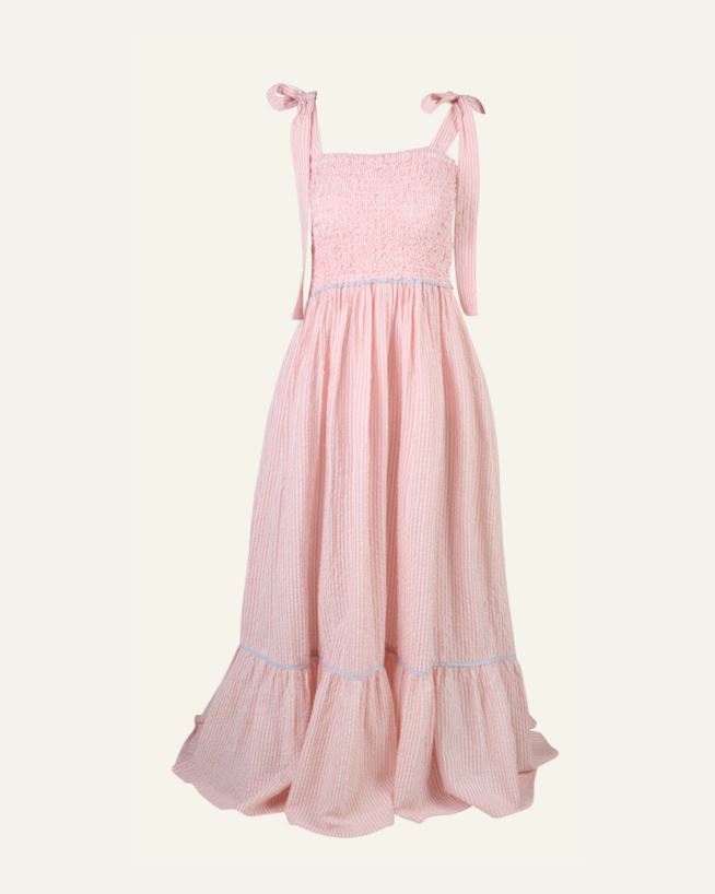 Kjole korall - one size korall - 1