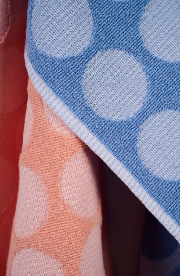 Kjøkkenhåndkle 2pk blå - 2