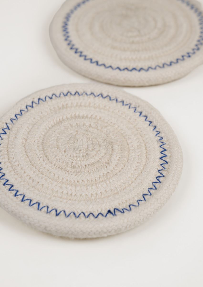 2pk drikkebrikke offwhite - 3