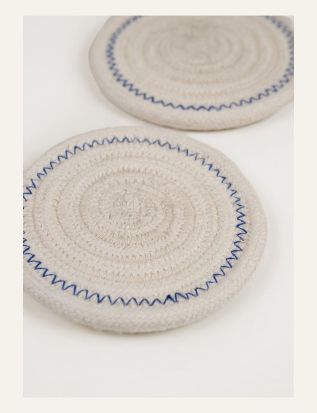 2pk drikkebrikke offwhite - 3