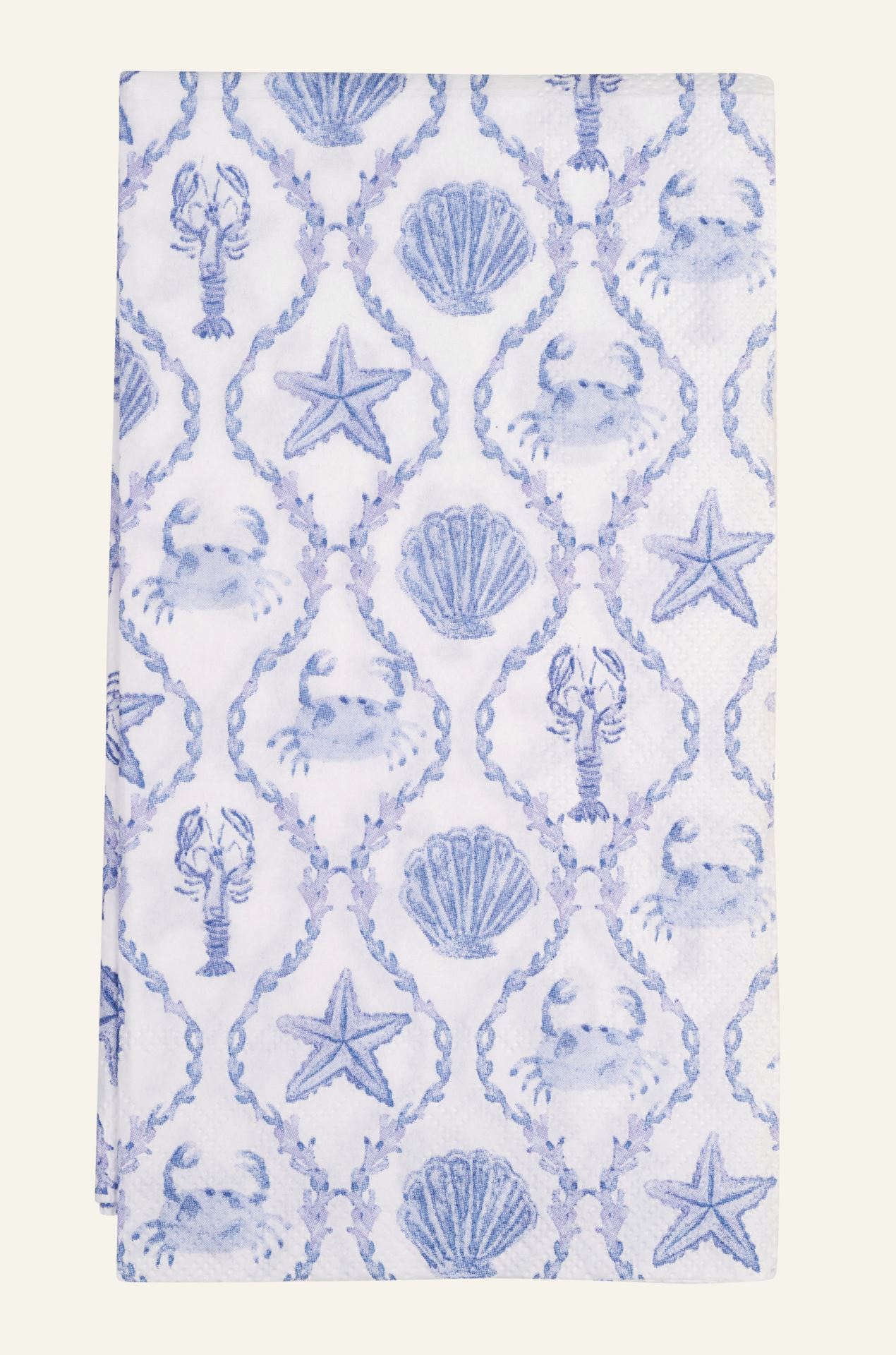 Buffet papirservietter blå - 33x42 cm blå - 1