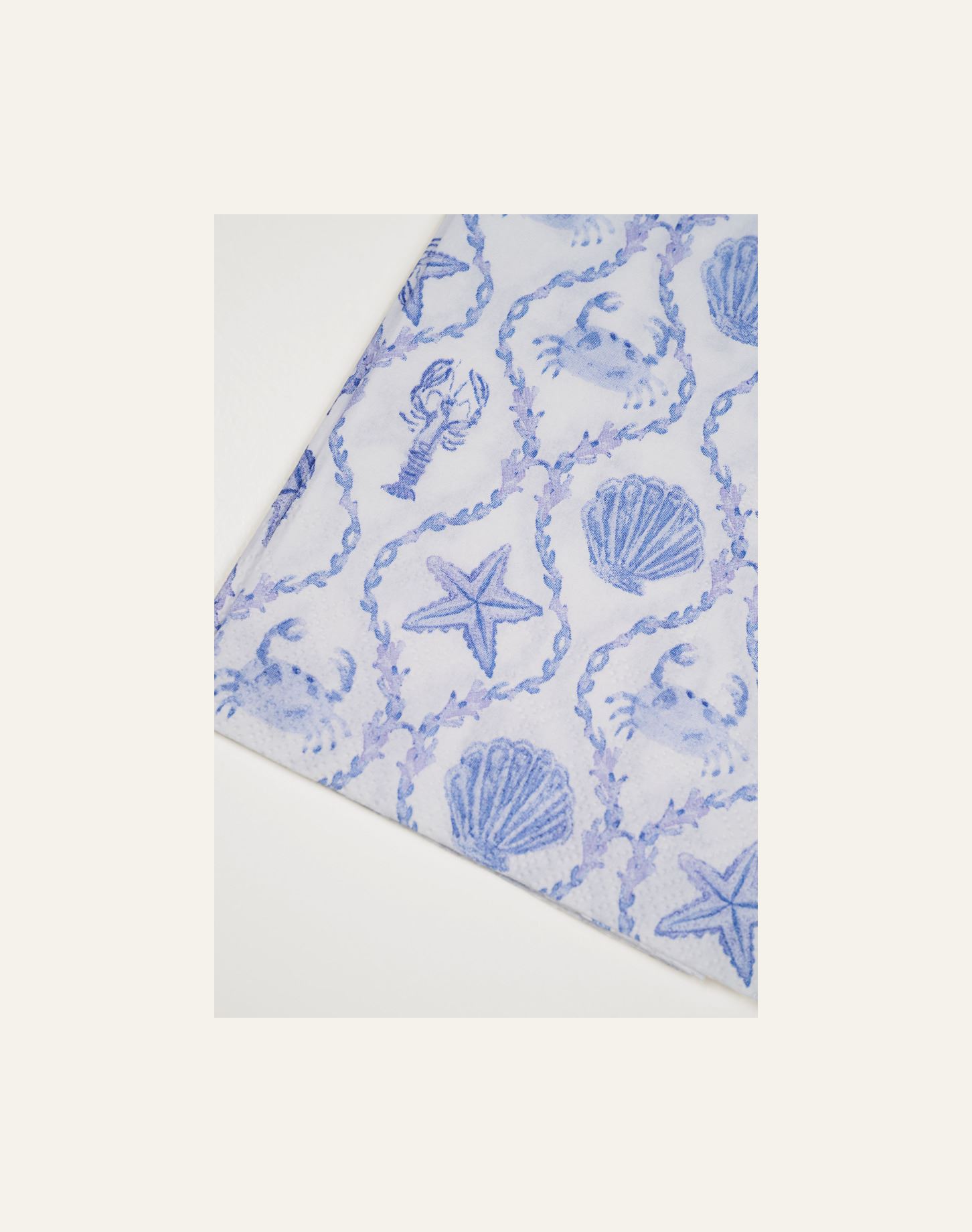 Buffet papirservietter blå - 2