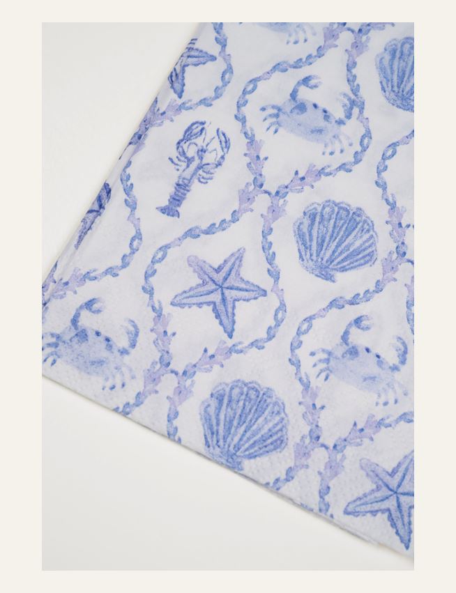 Buffet papirservietter blå - 2