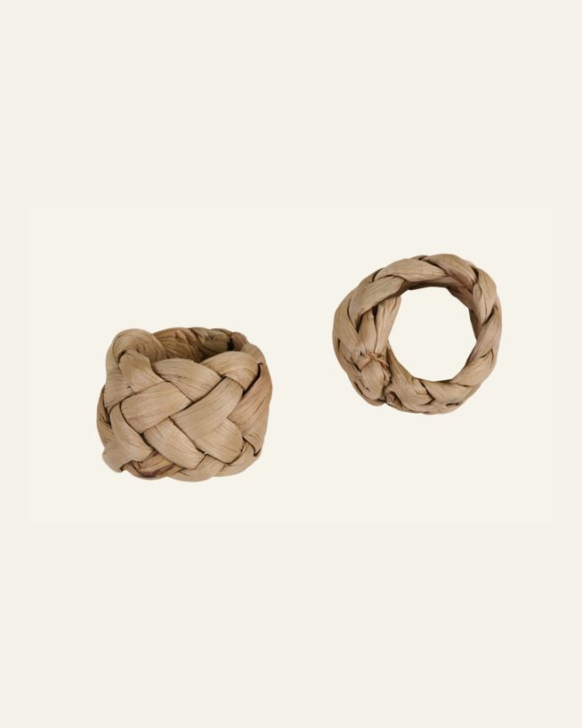 2 pk serviettring natur - ø5cm h3cm natur - 1