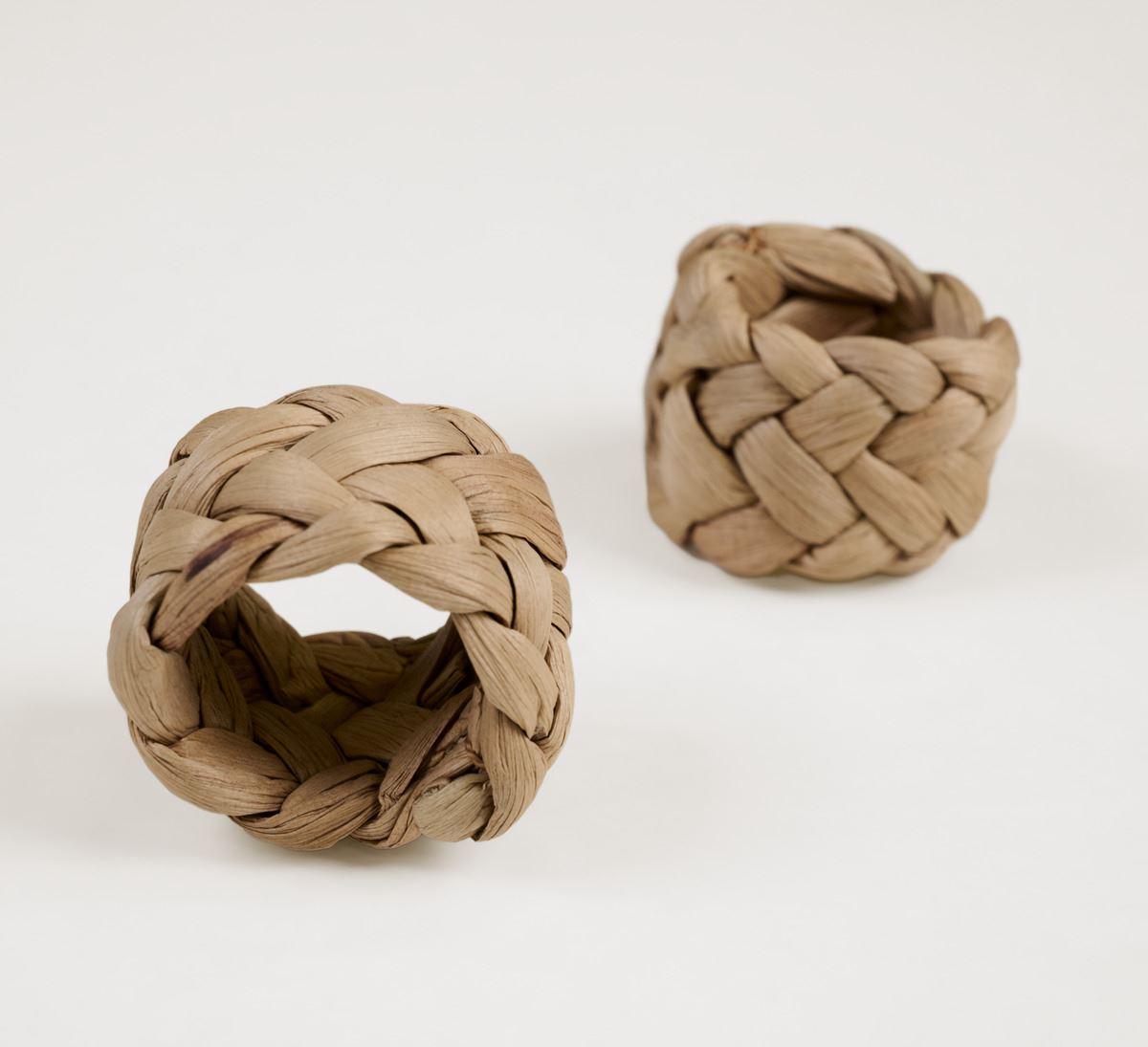 2 pk serviettring natur - 2