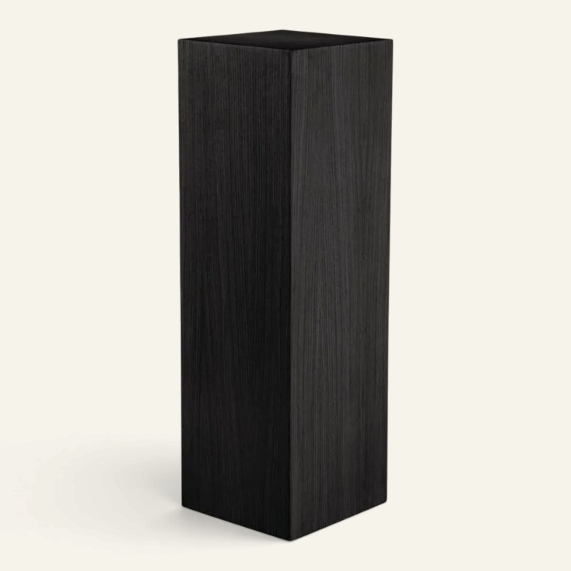 Pidestall svart - 25x25x80 cm svart - 1