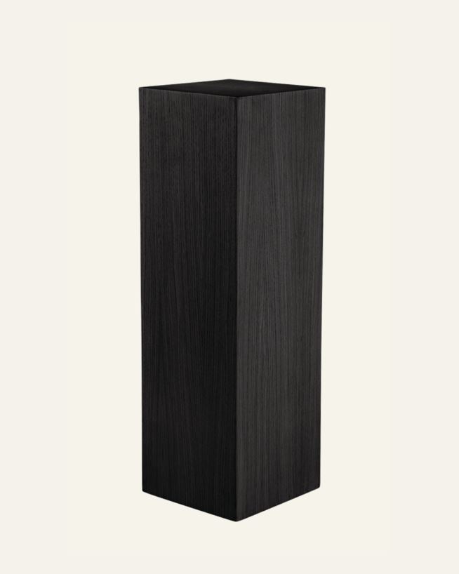 Pidestall svart - 25x25x110 cm svart - 1