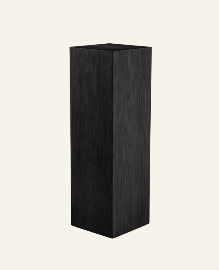 Pidestall svart - 25x25x80 cm svart - 1