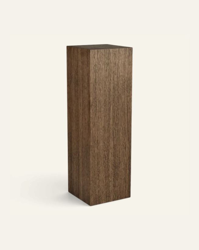 Pidestall brun - 25x25x80 cm brun - 1