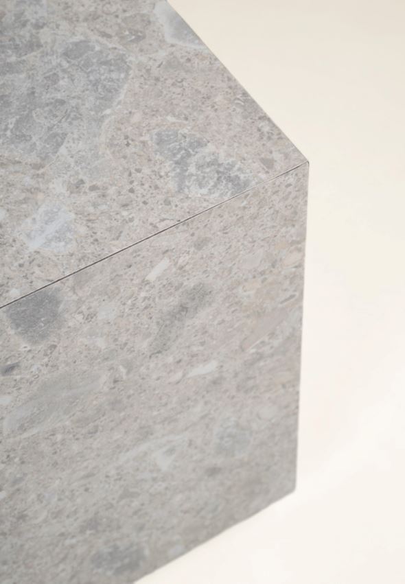 Sofabord multi grå - 5