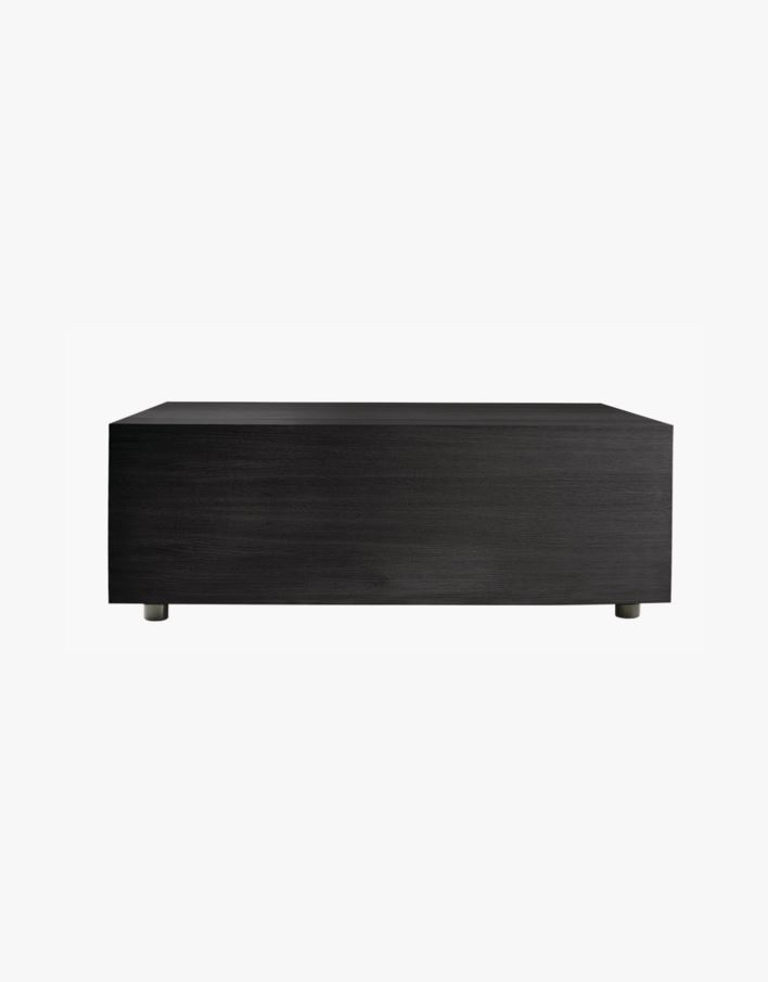 Sofabord svart - 75x75x35 cm svart - 1
