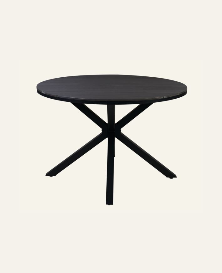 Hagebord svart - 73 cm ø110 svart - 1