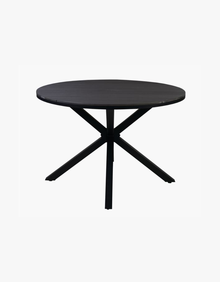 Hagebord svart - 73 cm ø110 svart - 1