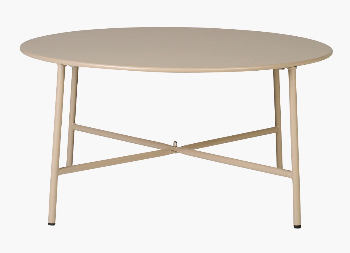 Hagebord mørk beige - 35 cm ø70 Mørk beige - 1