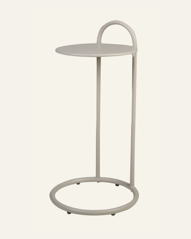 Sidebord beige - 72,5 cm ø35,8 beige - 1