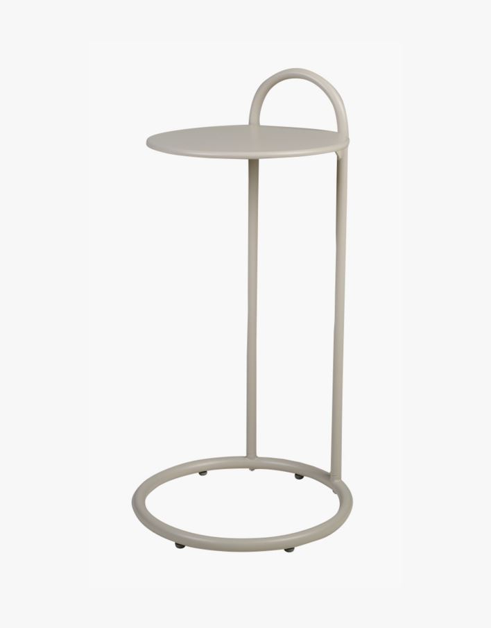 Sidebord beige - 72,5 cm ø35,8 beige - 1