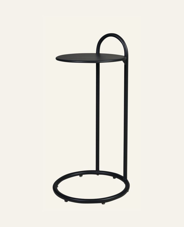 Sidebord svart - 72,5 cm ø35,8 svart - 1