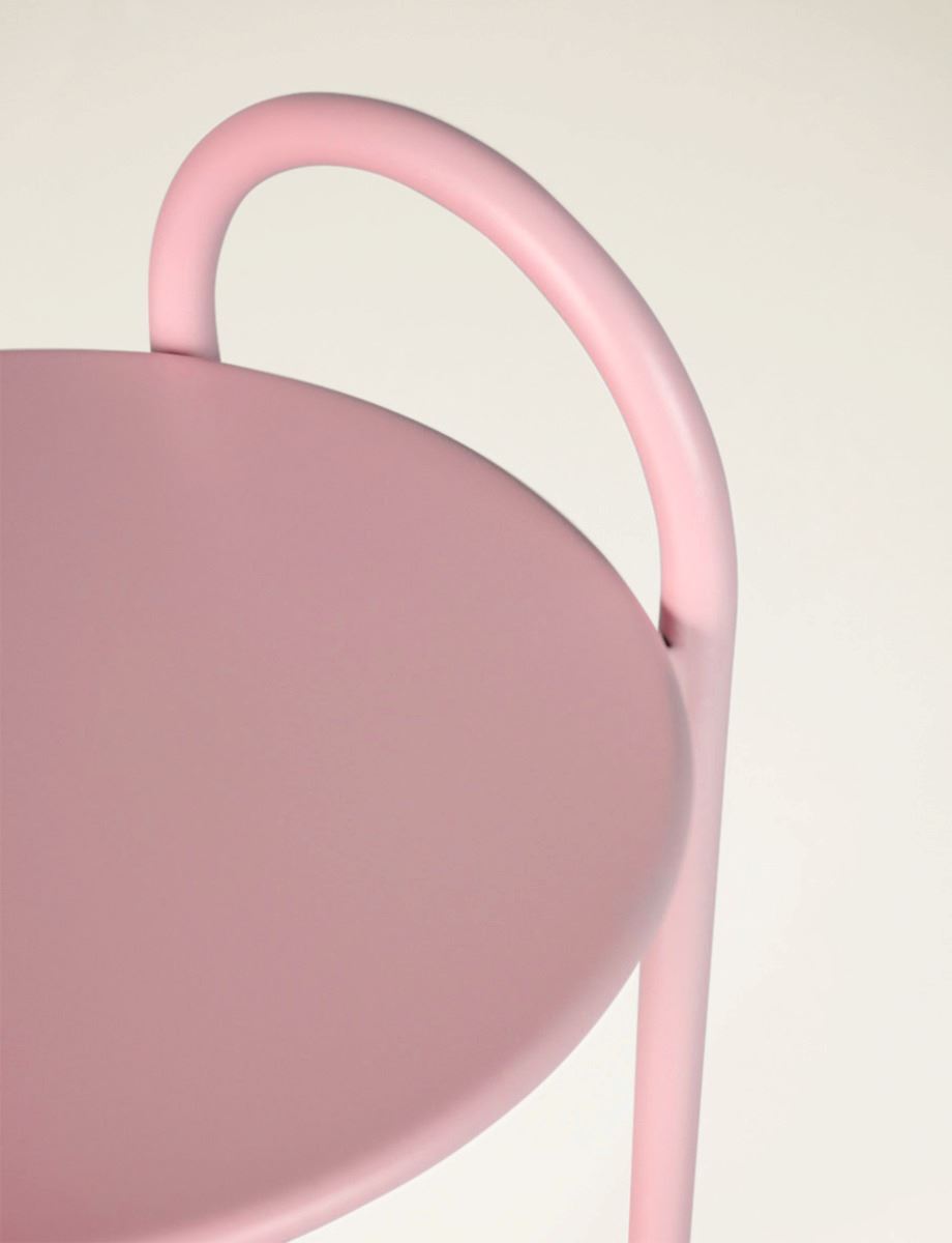 Sidebord pudderrosa - 2