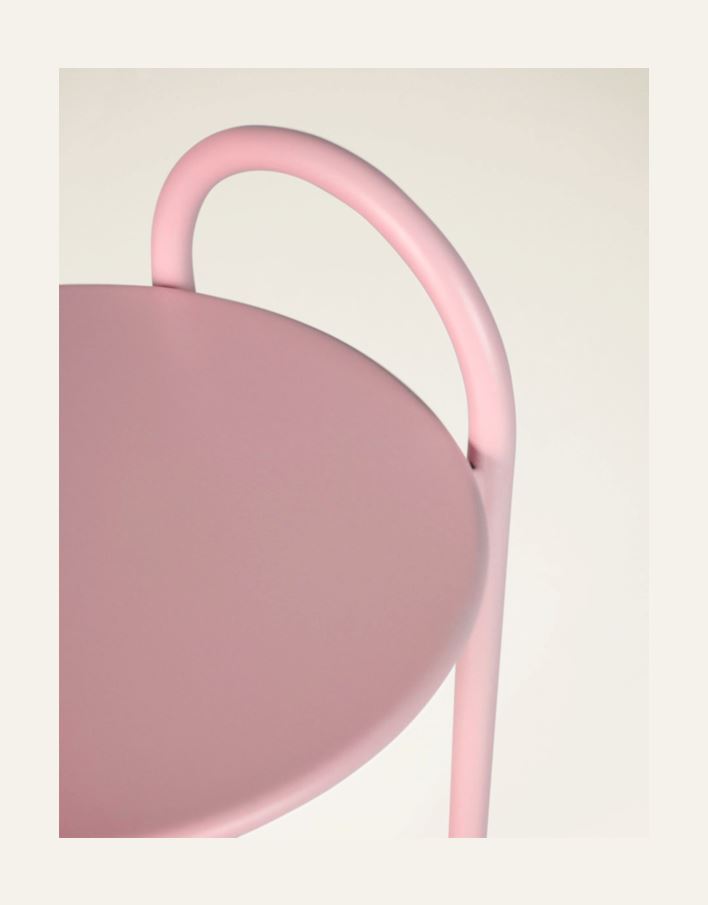 Sidebord pudderrosa - 2