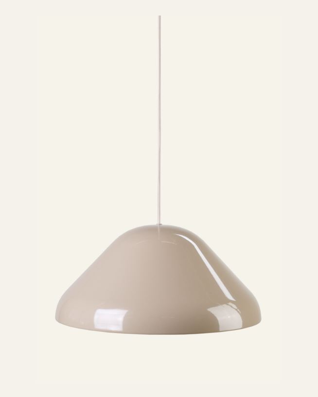 Taklampe taupe - 19,5 cm ø43,4 taupe - 1