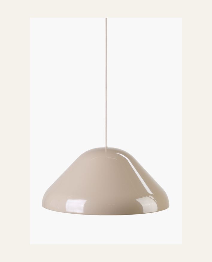 Taklampe taupe - 19,5 cm ø43,4 taupe - 1