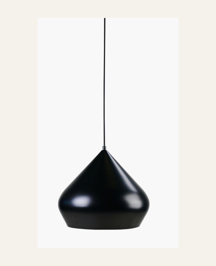 Taklampe svart - 29,5 cm ø34 svart - 1