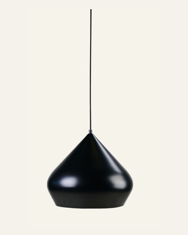 Taklampe svart - 29,5 cm ø34 svart - 1
