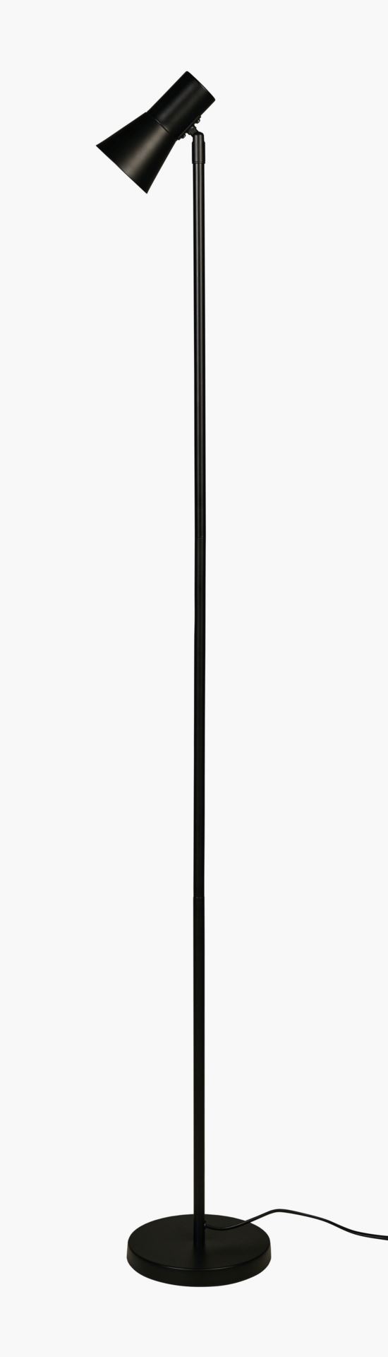 Gulvlampe svart - 20x17,5x140 cm svart - 1