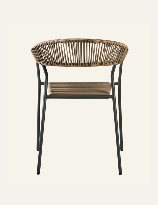 Hagestol koksgrå - 6