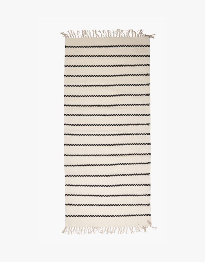 Teppe svart - 80x150 cm svart - 1