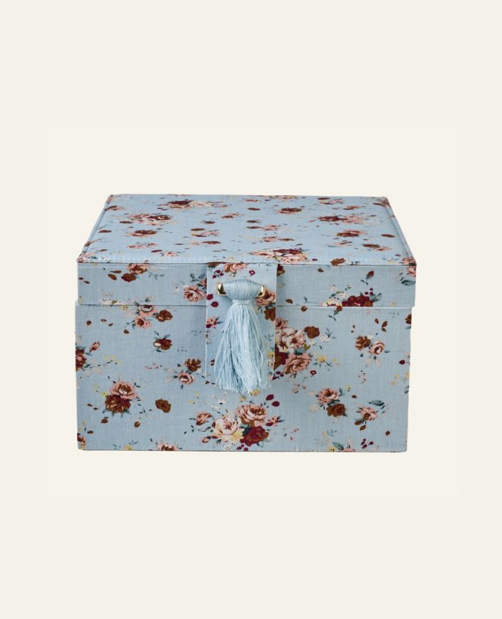 Smykkeskrin himmelblå - 20x20 cm himmelblå - 1