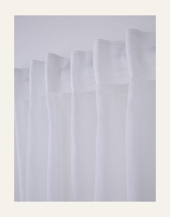 Ekstra bred gardin offwhite - 4