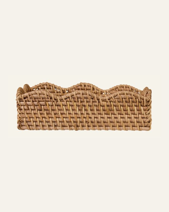 Serviettkurv natur - 24,5x15x7,5 cm natur - 1