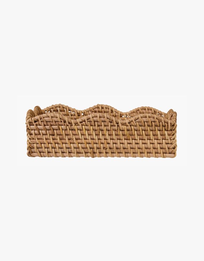Serviettkurv natur - 24,5x15x7,5 cm natur - 1