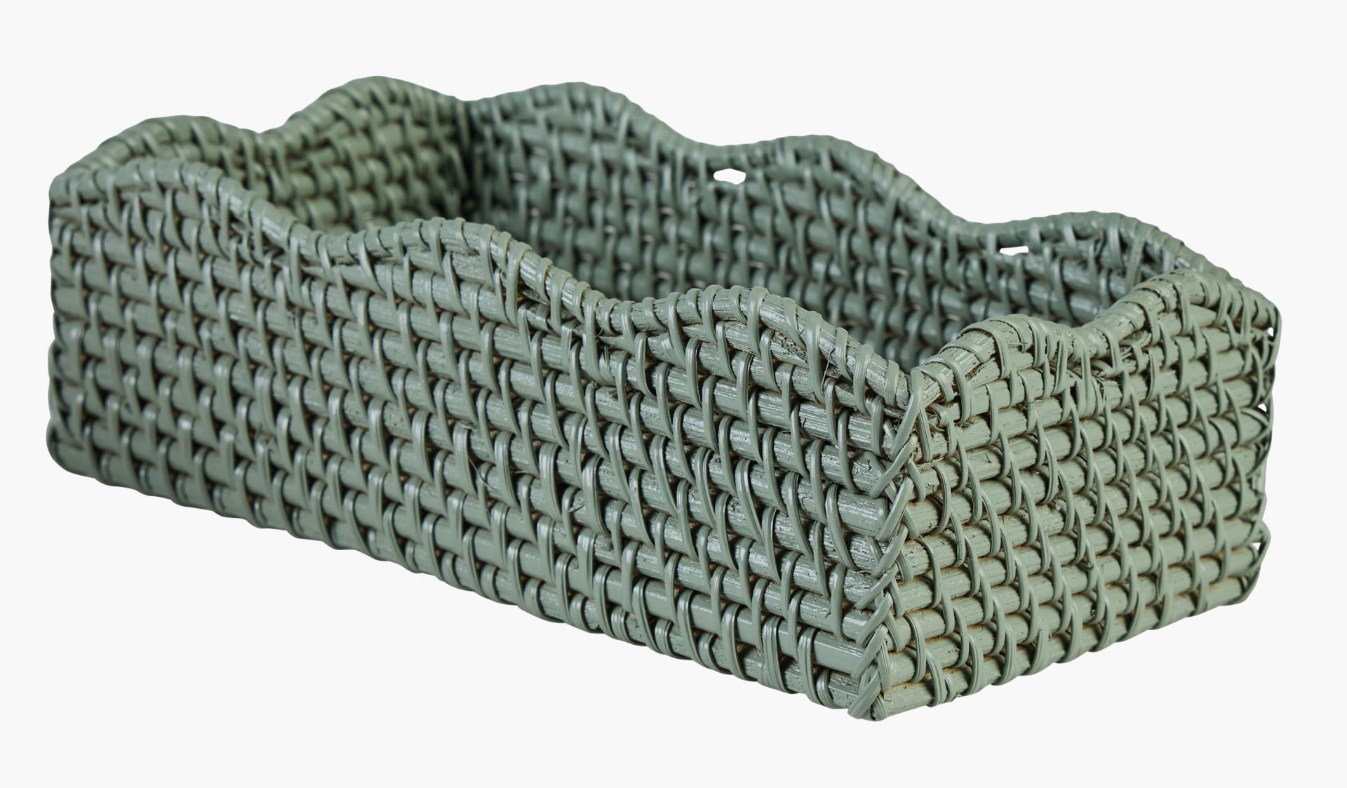 Serviettkurv grønn - 3