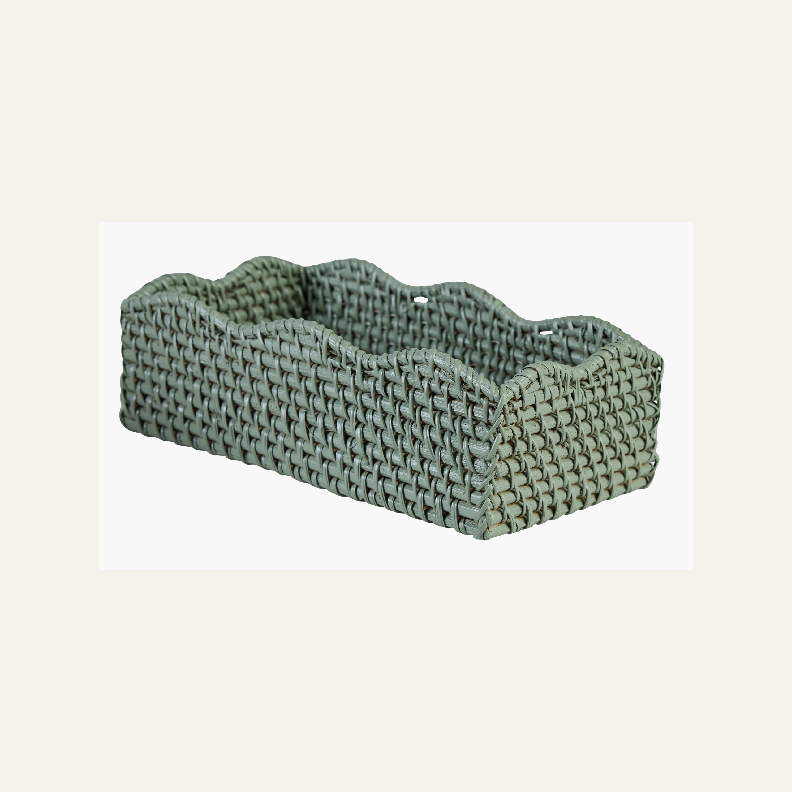 Serviettkurv grønn - 3